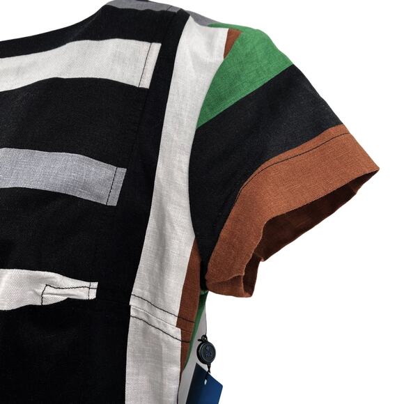 Derek Lam for Design Nation Shift Dress Striped - Picture 7 of 13